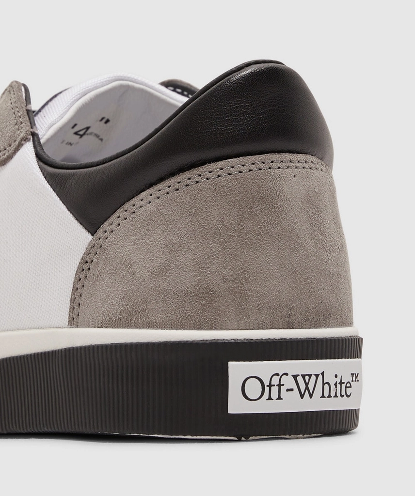 Off White Low Vulc suede canvas sneaker